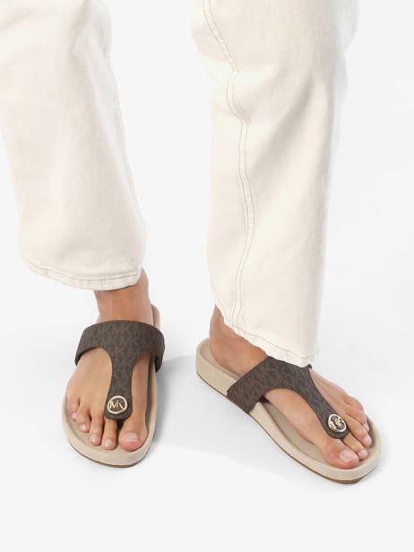 Slippers Lucinda Michael kors Veelkleurig women S4LCFS2B ander zicht 2