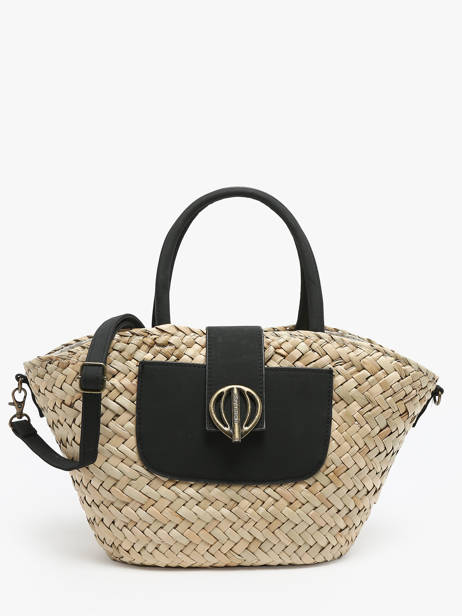 Handtas Panier Papier Le voyage en panier Zwart panier PM765