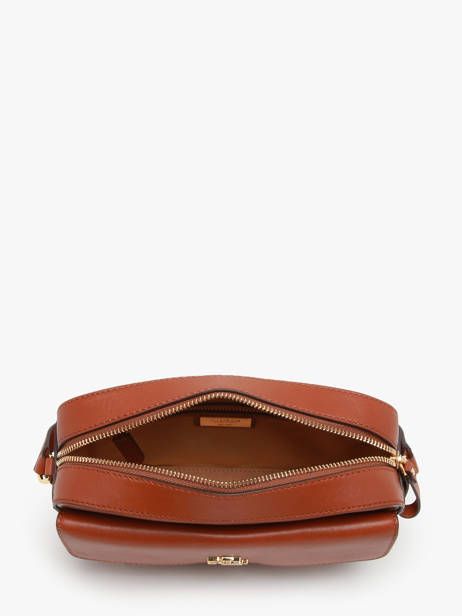 Cross Body Tas Dryden Leder Lauren ralph lauren Bruin dryden 31926645 ander zicht 3