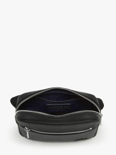 Cross Body Tas Lacoste Zwart men's classic NH4588HC ander zicht 3