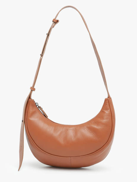 Cross Body Tas Sosoomao Leder Etrier Bruin sosoomao ECSO057M