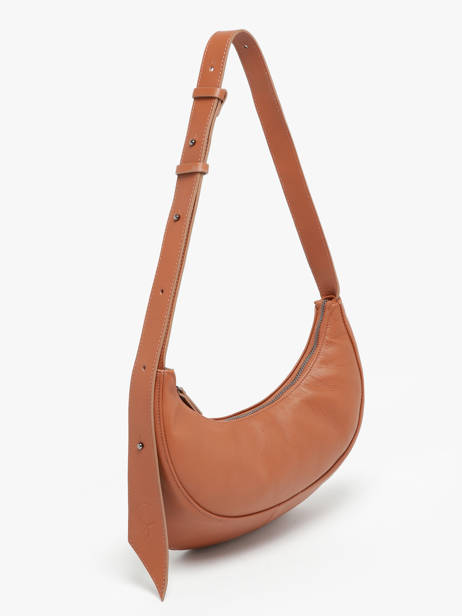 Cross Body Tas Sosoomao Leder Etrier Bruin sosoomao ECSO057M ander zicht 2