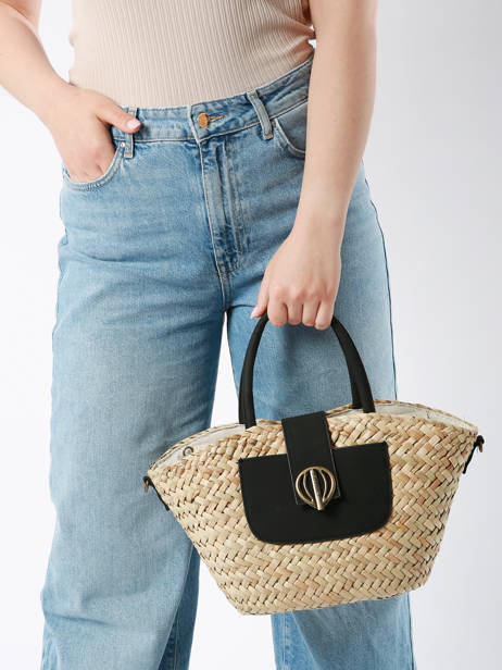Handtas Panier Papier Le voyage en panier Zwart panier PM765 ander zicht 1