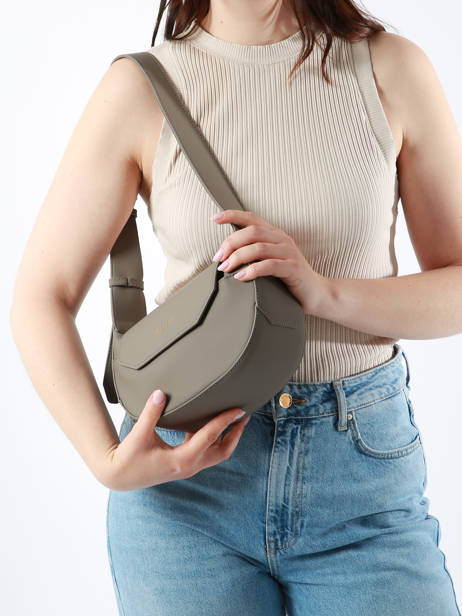 Schoudertas City Cluse Grijs city CX042 ander zicht 1