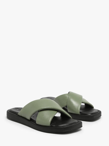 Slippers Uit Leder Tamaris Groen women 42 ander zicht 1