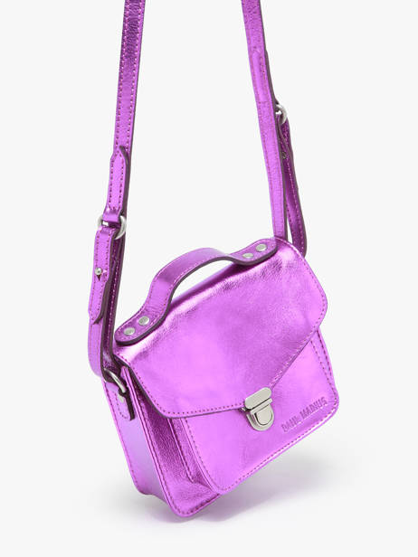 Cross Body Tas Melle George Xs Bonbon Leder Paul marius Roze bonbon GEORXBON ander zicht 2