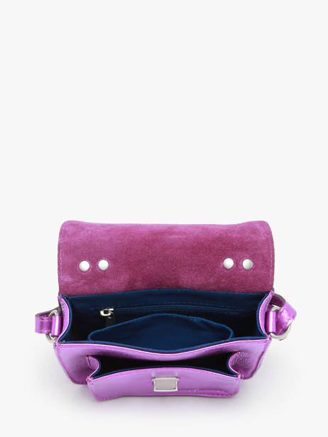 Cross Body Tas Melle George Xs Bonbon Leder Paul marius Roze bonbon GEORXBON ander zicht 3