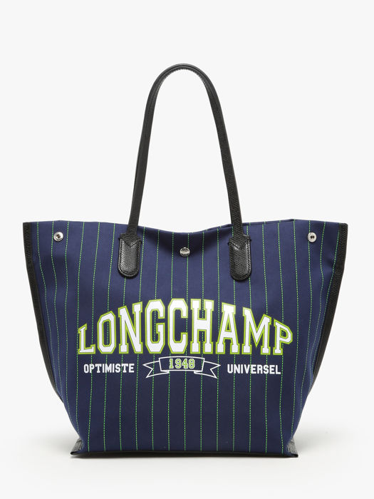 Longchamp Essential université Schoudertas Blauw