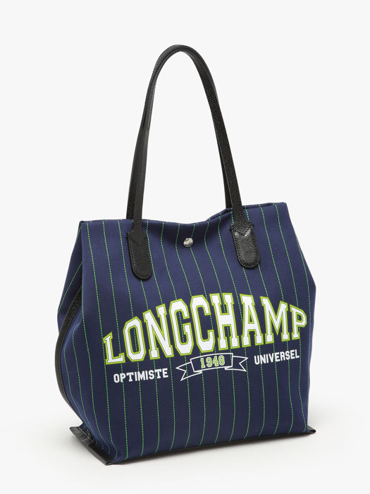 Longchamp Essential université Schoudertas Blauw