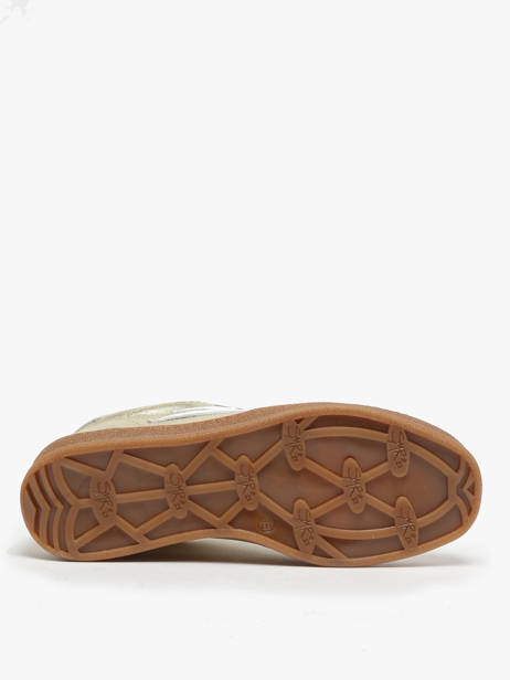 Sneakers Risy Uit Leder Semerdjian Goud women RISYA135 ander zicht 5