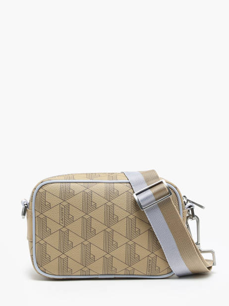 Cross Body Tas Lacoste Beige the blend NH4526BG ander zicht 4