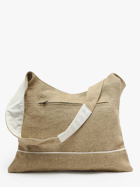 Handtas Naturel Le voyage en panier Beige naturel PM806 ander zicht 4