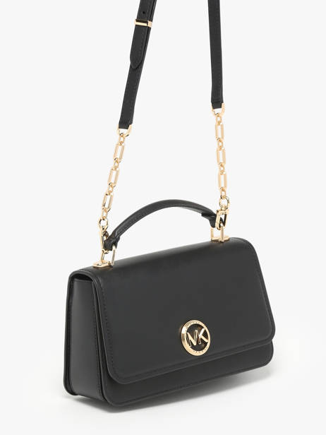 Cross Body Tas Delancey Leder Michael kors Zwart delancey T4GD8S6L ander zicht 2