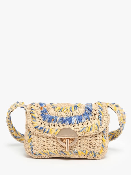 Cross Body Tas Moon Raphia Vanessa bruno Veelkleurig moon raphia 41V40326