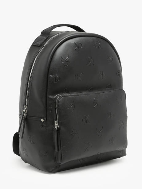Rugzak Calvin klein jeans Zwart monogram soft K512023 ander zicht 2