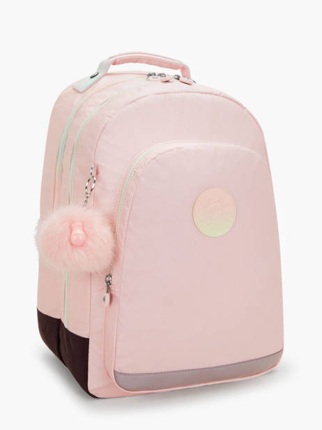 Rugzak 2 Compartimenten Kipling Roze back to school KI5213 ander zicht 2