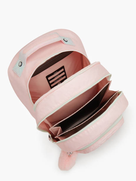 Rugzak 2 Compartimenten Kipling Roze back to school KI5213 ander zicht 3