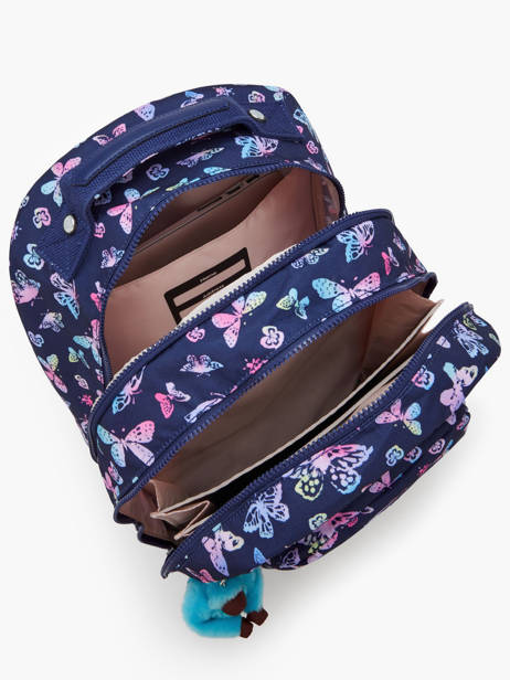 Rugzak Class Room 2 Compartimenten Kipling Blauw back to school KI7090 ander zicht 3