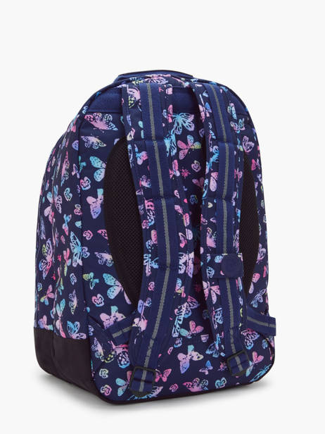 Rugzak Class Room 2 Compartimenten Kipling Blauw back to school KI7090 ander zicht 4