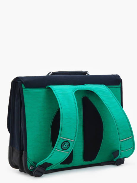 Boekentas 2 Compartimenten Kipling Blauw back to school K12074 ander zicht 4