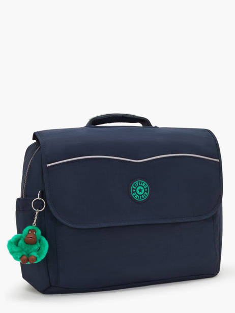 Boekentas 1 Compartiment Kipling Blauw back to school KI6891 ander zicht 2