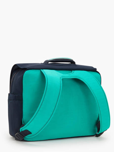 Boekentas 1 Compartiment Kipling Blauw back to school KI6891 ander zicht 4