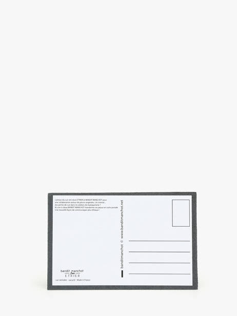 Postkaart Leder Etrier Grijs accessoires EBM001 ander zicht 1
