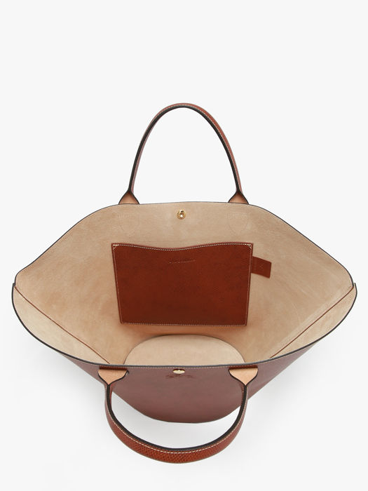 Longchamp Epure Handtas Bruin