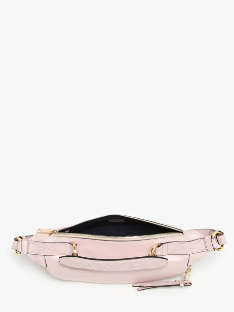 Cross Body Tas S Origami Leder Lancel Roze origami A12527 ander zicht 3