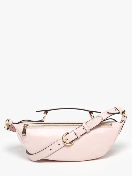 Cross Body Tas S Origami Leder Lancel Roze origami A12527 ander zicht 4