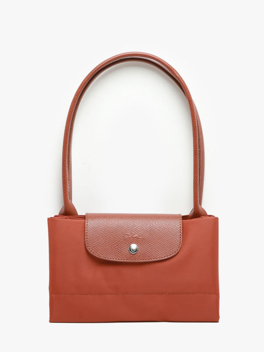 Longchamp Le pliage green Schoudertas Bruin