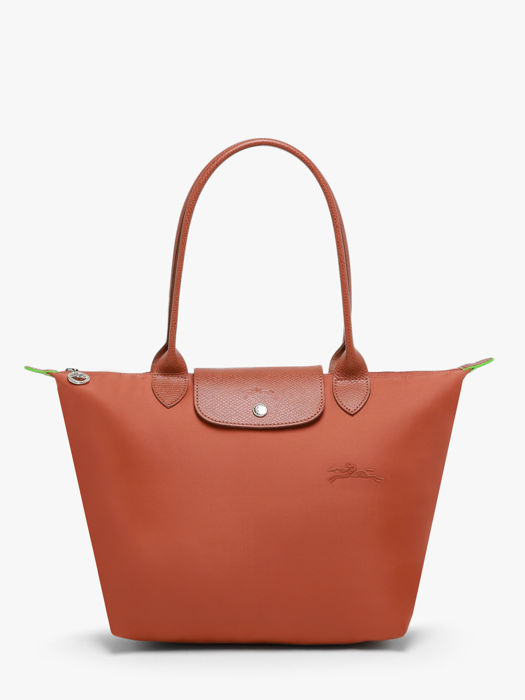 Longchamp Le pliage green Schoudertas Bruin