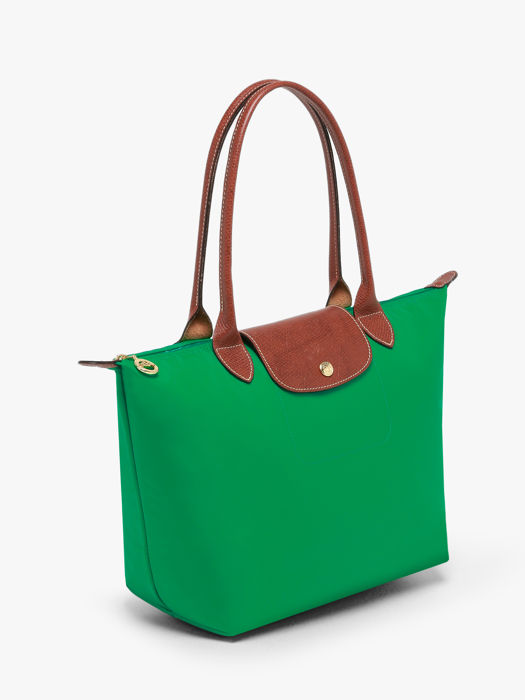 Longchamp Le pliage original Schoudertas Groen