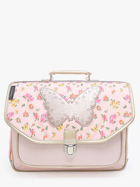 Boekentas 2 Compartimenten Caramel et cie Roze boheme FI