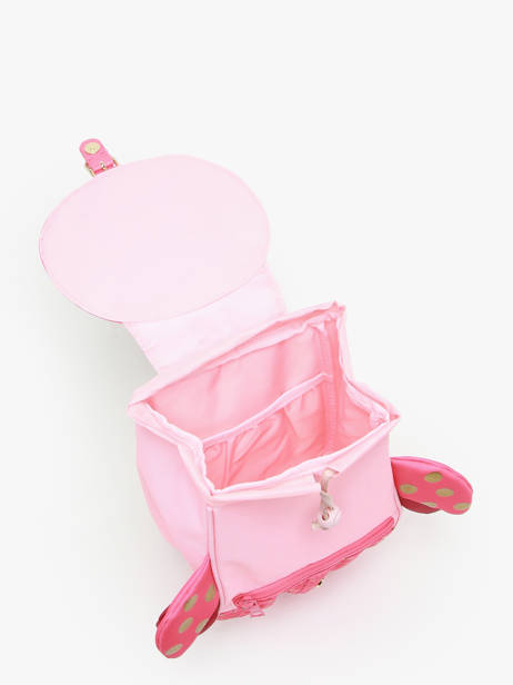 Mini Rugzak Tann's Roze ecole des tann's 645162 ander zicht 3