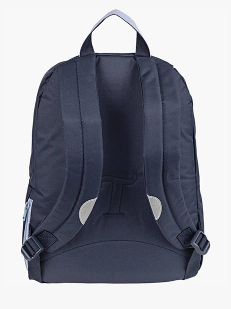 Rugzak 2 Compartimenten Tann's Blauw les fantaisies f 62249 ander zicht 4