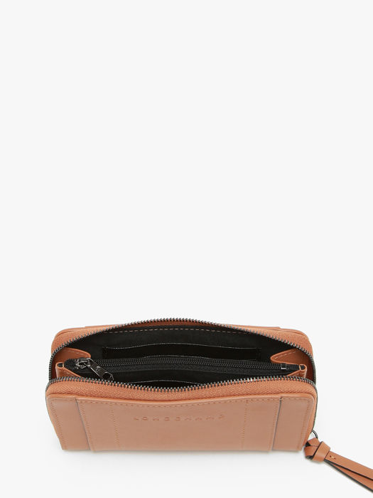 Longchamp Longchamp 3d Portefeuille Bruin