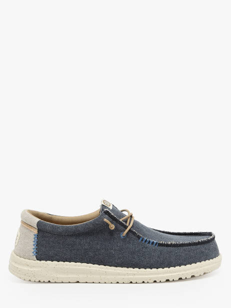 Mocassins Wally Coastline Jute Hey dude Blauw men 40952
