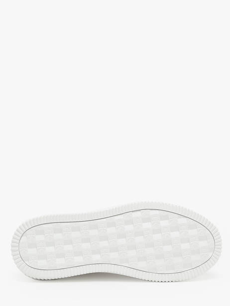 Sneakers Uit Leder Calvin klein jeans Wit women 8230LA ander zicht 4