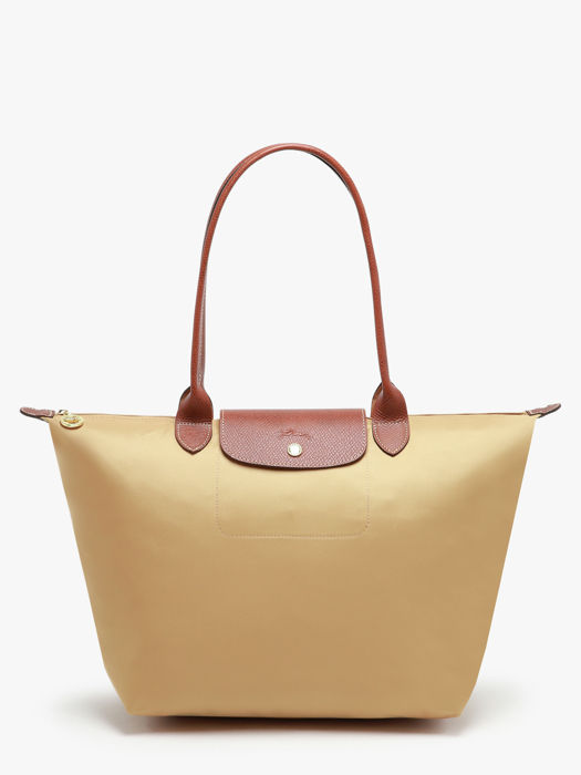 Longchamp Le pliage original Schoudertas Geel