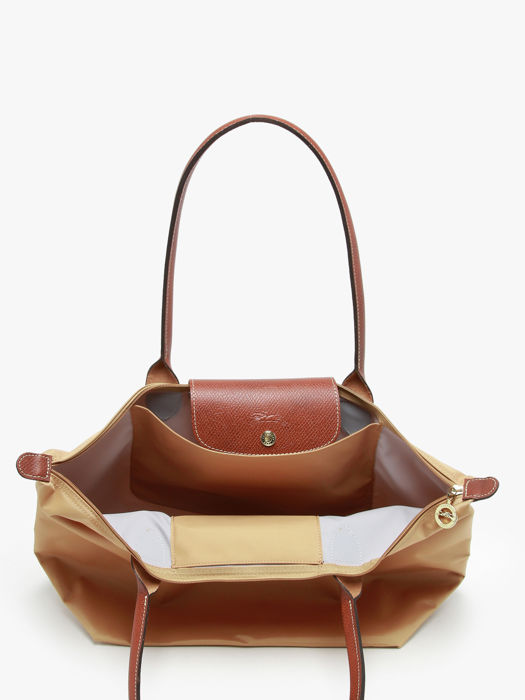Longchamp Le pliage original Schoudertas Geel