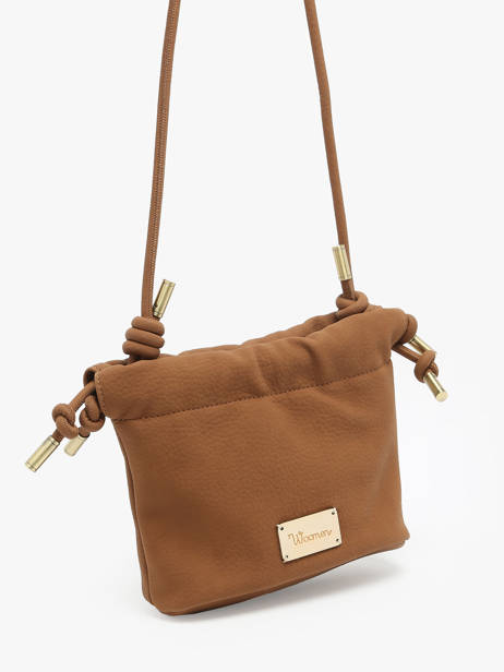 Cross Body Tas Muscari Woomen Bruin muscari WMUS08 ander zicht 2