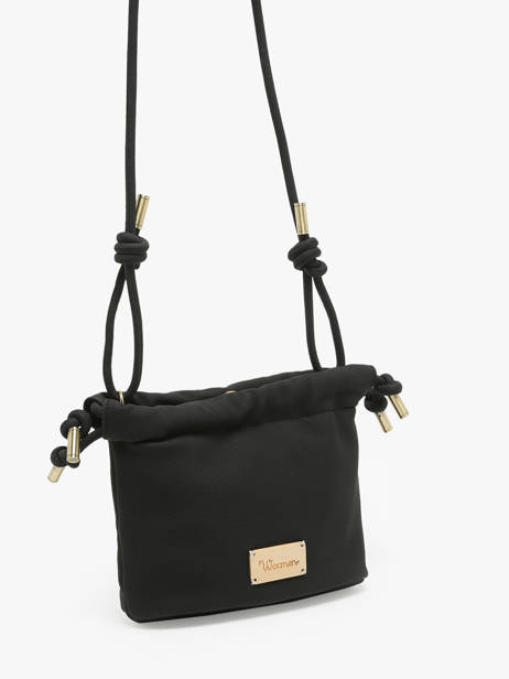 Cross Body Tas Muscari Woomen Zwart muscari WMUS08 ander zicht 2