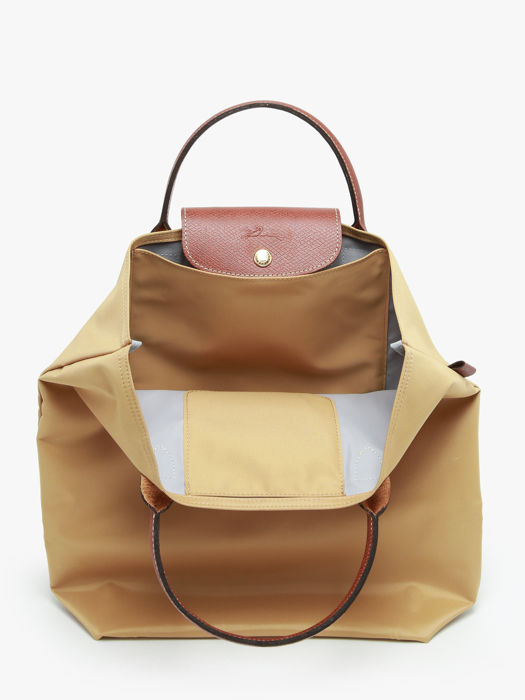 Longchamp Le pliage original Handtas Geel