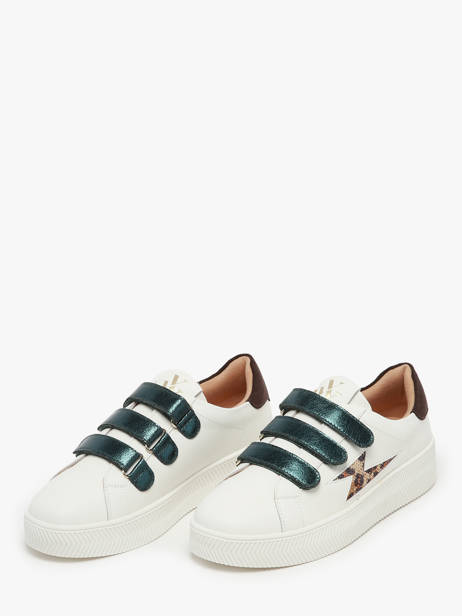 Sneakers AndrÃ©a Vanessa wu Groen women BK2701VT ander zicht 2