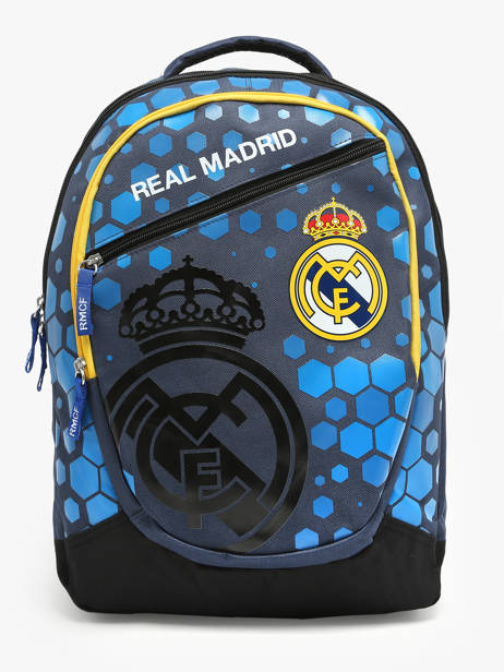 Rugzak 3 Compartimenten Real madrid Blauw real 24BR204B
