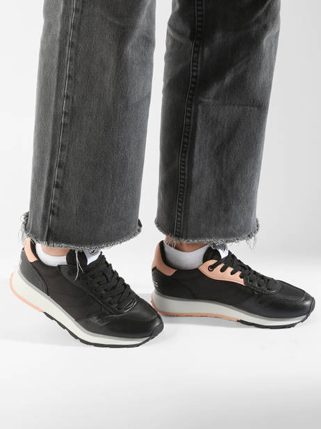 Sneakers Track & Field Hoff Zwart women 22417009 ander zicht 1