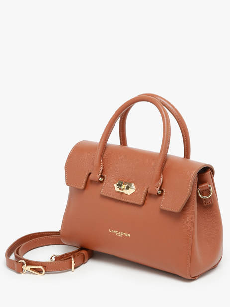 Cross Body Tas Milano Cosmos Leder Lancaster Bruin milano cosmos 77 ander zicht 2