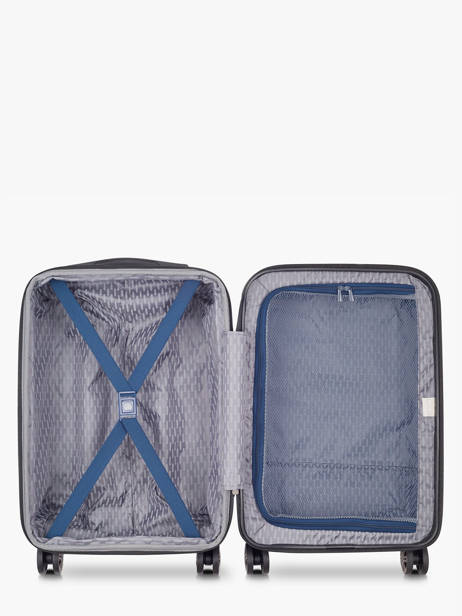 Handbagage Delsey Blauw air armour 801 ander zicht 3