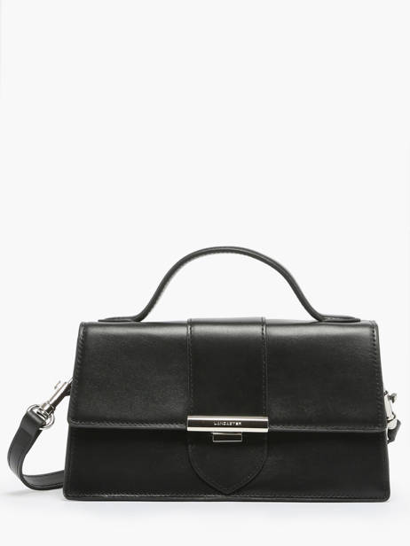 Cross Body Tas Paris Ily Leder Lancaster Zwart paris ily 10